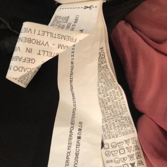 Zara color block slit open back high halter neck - Picture 5 of 9